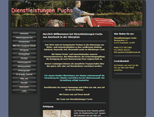 Tablet Screenshot of dienstleistungen-fuchs.com